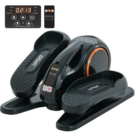 Yosuda Under Desk Ellipticals Electric, Elipse Leg Pedal Exerciser for Seniors Fully Assembled, Seated Pedal Exerciser with Remote Control & Non-Slip Pedals