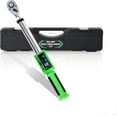 thumbnail image 1 of UPGRADE 1/2 Inch Drive Digital Torque Wrench 10-220FT-LB/8-160N.M, Torque Range Accurate to 2%, Electric Torque Wrench with Buzzer and LED Flash Notification for Bike/Motorcycle/Auto Repair, 1 of 4