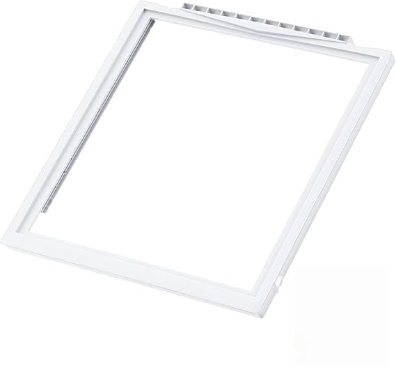 UPGRADED 241969501 Refrigerator Shelf Frame without Glass – Compatible with Frigidaire Refrigerator Crisper Drawer Shelf Cover Replacement Parts for LFSS2612TF0, FGHS2631PF4A, FFSS2615TS0