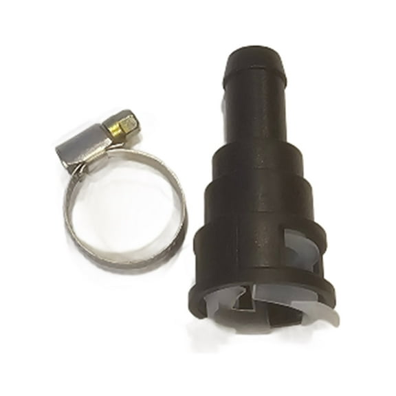 UPGRADED 800-404 Stronger than OEM Heater Core Coolant Hose Quick Disconnect Connector w/Clamp ONLY FITS: 3/4" Tube and 5/8" Heater Hose. FITS: Many 1986-2011 Ford Trucks SUVs and Vans E69Z18D435B