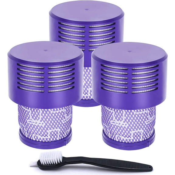 UPGRADED VERSION 3Pack HEPA Replacement V10 Filters Compatible with Dy*son V10 Cyclone series, V10 Absolute, V10 Animal, V10 Total Clean, V10 Motorhead, SV12