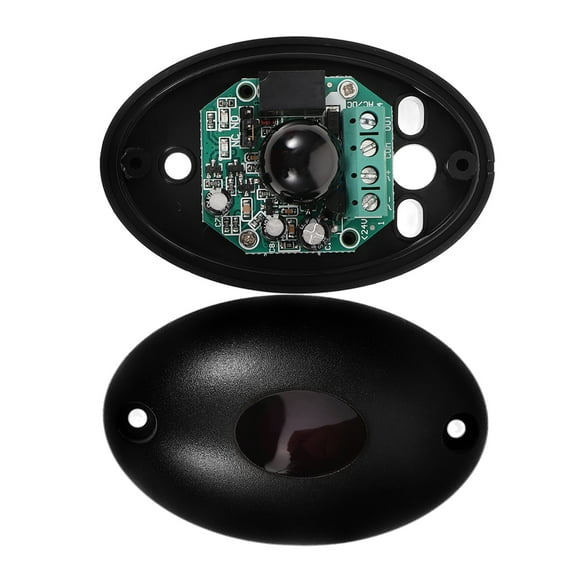 UPGRATOR 1 Pair Door Open Alarm Black ABS Rectangular For Households Door And Window Status Detection