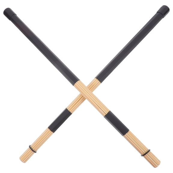 UPGRATOR 1 Pair Durable Plastic Drumming Sticks for Live Performances and Practice 15.84X0.59X0.59in