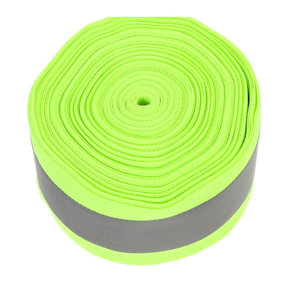 UPGRATOR 1 Roll Reflective Strips for Clothing 118X2X0.04In Light Green for Vehicles