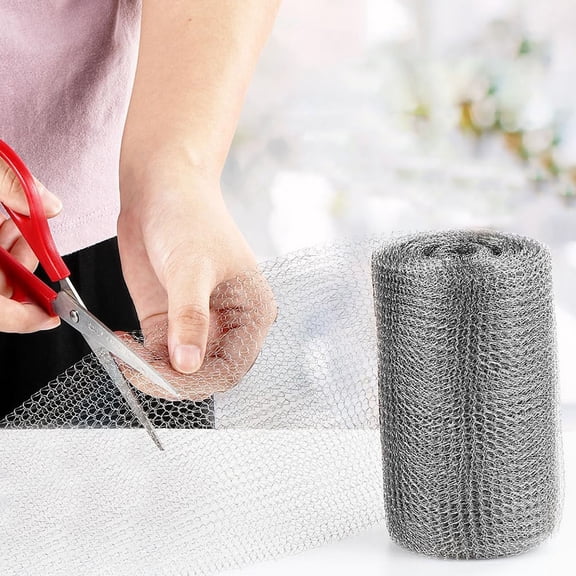 UPGRATOR 1 Roll Stainless Steel Wire Mesh Roll For Flexible Wire Fence Rolls In Outdoor Gardening