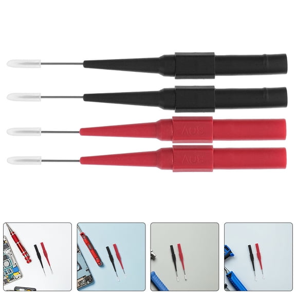 UPGRATOR Stainless Steel Probe Tester Set for Circuit Testing, Tool Ideal for Professional Mechanics and Electronics Students
