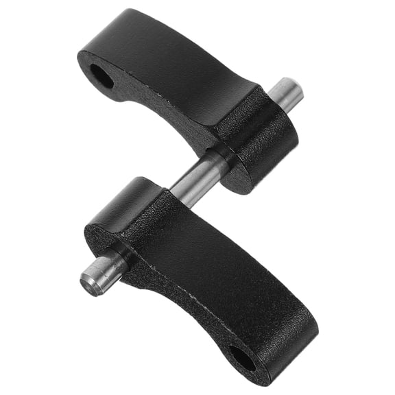 UPGRATOR 1Set Metal Rear Window Hinge Repair Kit Black Easy Install Rear Window Latch