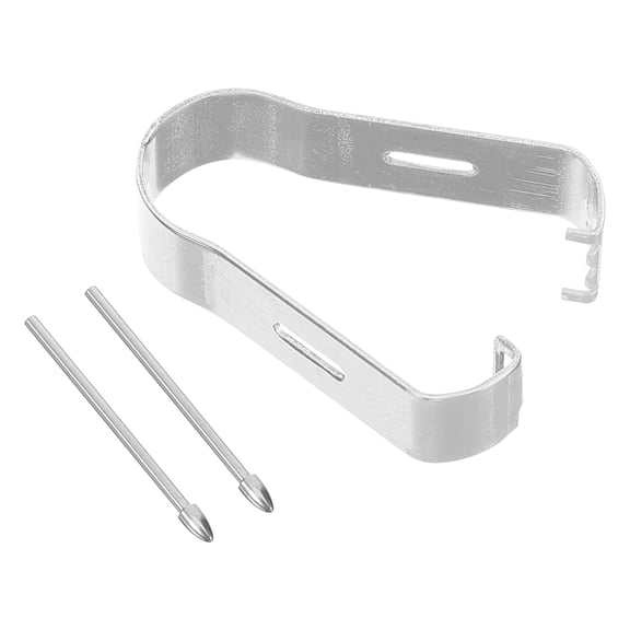 UPGRATOR 1 Set Silver Stylus Pen Tips Stainless Steel Replacement Nibs for Capacitive Pens 1.18X0.86X0.31In