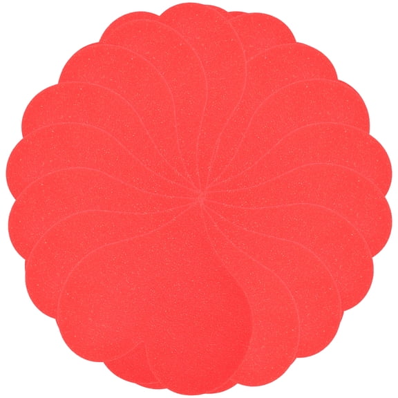 UPGRATOR Valentine's Day Heart Shaped Greeting Card Red 100Pcs