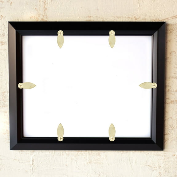 UPGRATOR 100pcs Decorative Photo Frame Buckle Picture Frame Turn Button Iron Golden For Metal Photo Frame Fastener