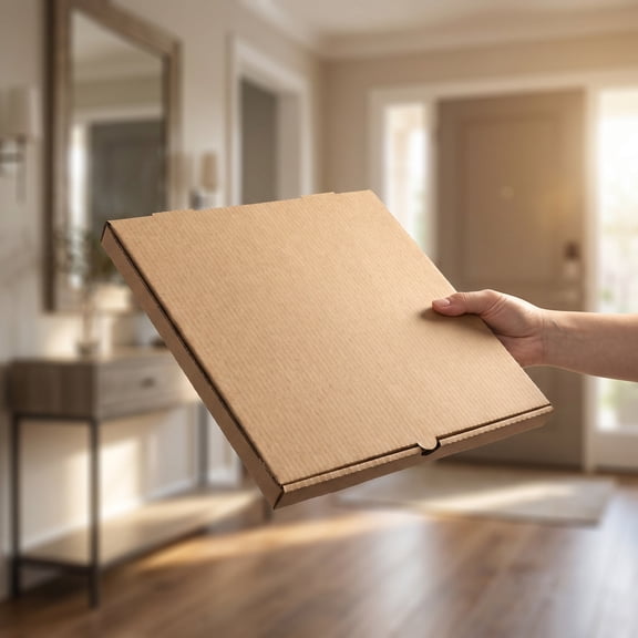 UPGRATOR 10Pcs Vinyl Record Mailers Light Yellow Mailing Boxes for Bulk Shipping and Protective Vinyl Packaging