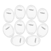 UPGRATOR 10pcs Buttons Bulk Custom Pins Acrylic Clear Button Pins for Crafts Photo Display DIY Projects for Artists