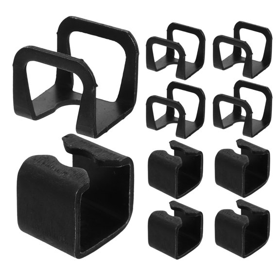 UPGRATOR 10pcs Ton Jack Clamp Clips for 9mm 11mm Pump Core Steel Parts