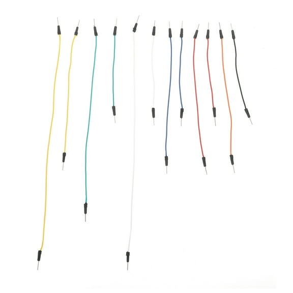 UPGRATOR 120Pcs Breadboard Jumper Wire Multicolor Solderless Wires for Pcb Prototyping Circuits