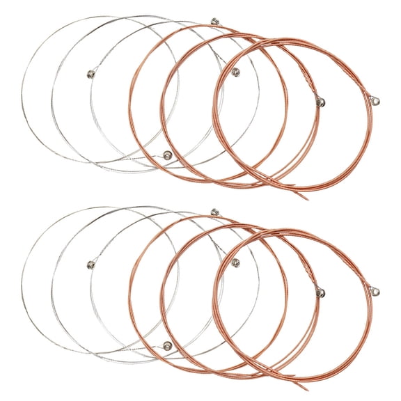 UPGRATOR 12Pcs Soft Guitar Strings for Musicians with Sound Enhancement Functionality