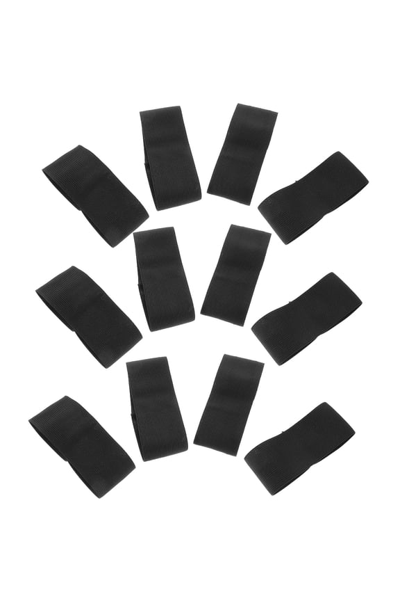 15Pcs Black Arm Band Cloth Mourning Respect for Family Members at Ceremonies
