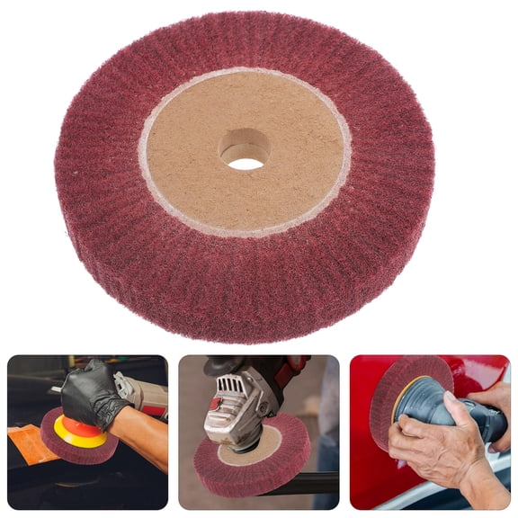 UPGRATOR 1Pack 8in Diameter Replacement Buffing Wheel Nonwoven Material For General Users And Industrial Use