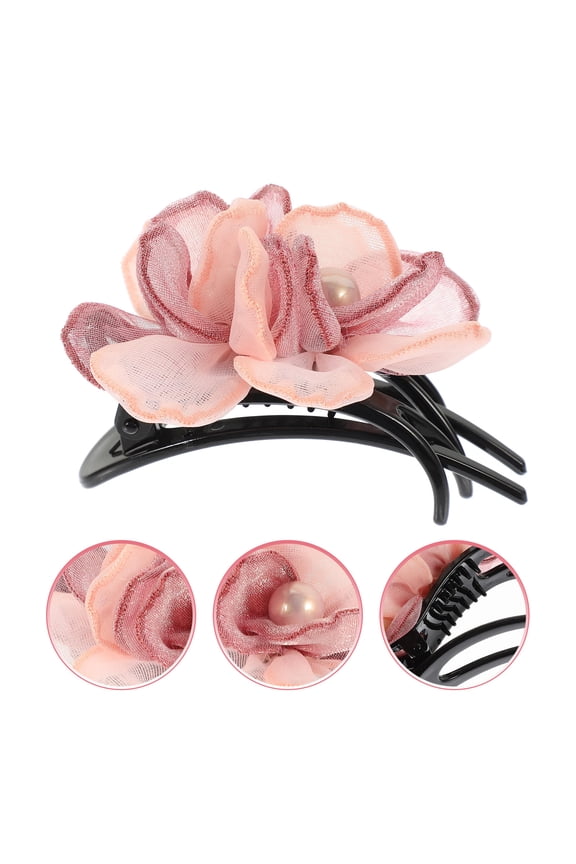 Duckbill Hair Clip for Women and Girls, 1 Pack, Non- , 0.5x1.9in Size, Elegant and Stylish Hair Accessory