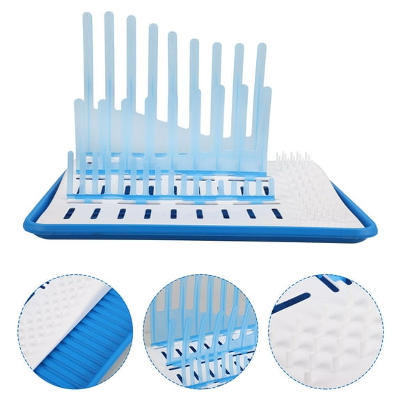 UPGRATOR 1Pack Practical Baby Bottle Drying Holder With PP Material 14.4x11.6x9.4in