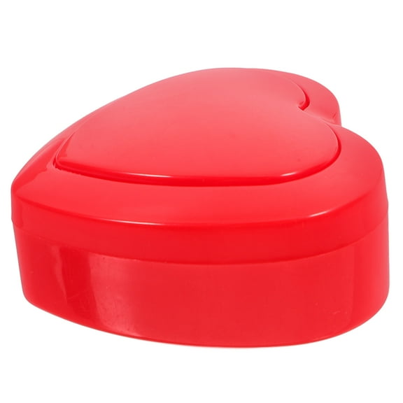 UPGRATOR 1Pack Red Heartbeat Simulator Toy for Calming Puppies and Children 1.9Inx1.9Inx0.9In