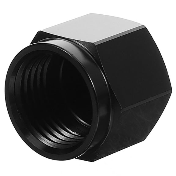 UPGRATOR 1Pack Replacement Oil Tank Part Black Aluminum Alloy for Car Owners 1.70X1.60X1.60CM