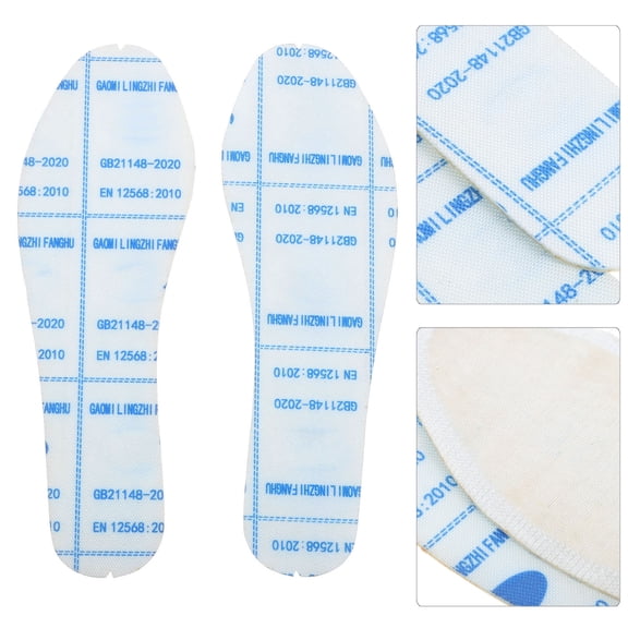 UPGRATOR 1Pair Flexible Protective Shoe Insoles for Labor Shoes with Antistatic and Breathable Features