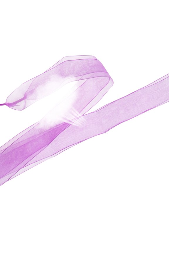 1Pair Ribbon Shoelaces in Lavender Color for Sneakers and Boots with Smooth Texture
