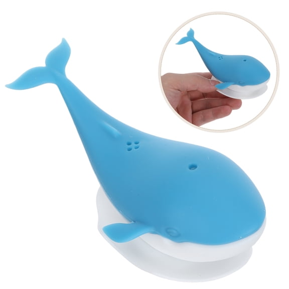 UPGRATOR 1Pc Creative Whale Shaped Silicone Tea Infuser for Home and Tea House Use