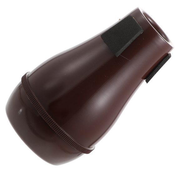 UPGRATOR 1Pc Lightweight Red ABS Trombone Mute Easy Use Durable Instrument Part