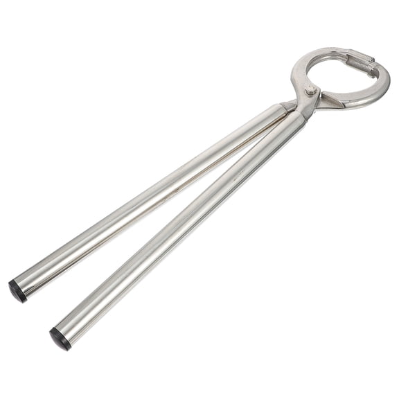 UPGRATOR 1Pc Stainless Steel Cattle Nose Ring Pliers Durable Safe Livestock Piercing Tool