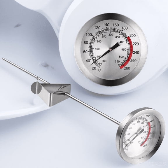 UPGRATOR 1Pc Frying Thermometer with Stainless Steel Probe for Meat and Cooking