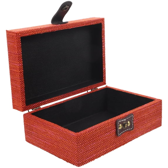 UPGRATOR Organizer Jewelry Box Tabletop Organizer Wood 1 Pcs 7.86X5.11X2.95in