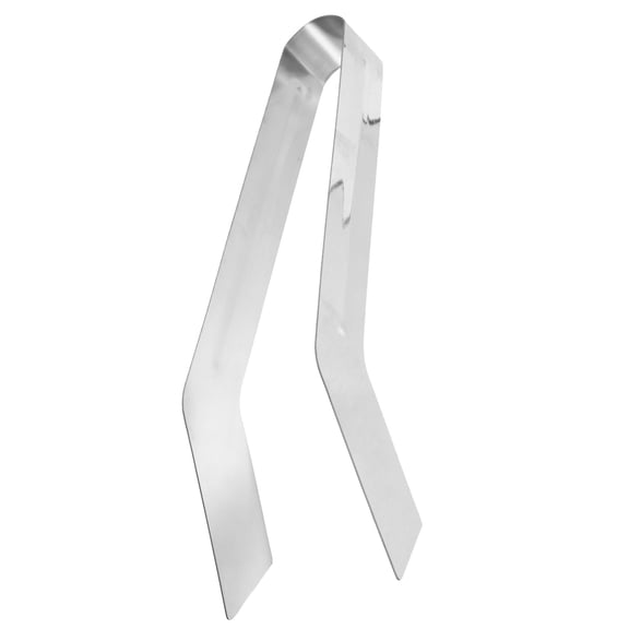 UPGRATOR Clamp-Shaped Stainless Steel Gardening Tool for Plant Transplanting Tong, 9.1 x 2 x 1.6 inches, 1 Piece