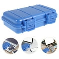 thumbnail image 1 of UPGRATOR 1Pcs Sky-Blue Plastic Waterproof Dry Box Rectangular Hard Case for Outdoor Activities, 1 of 8