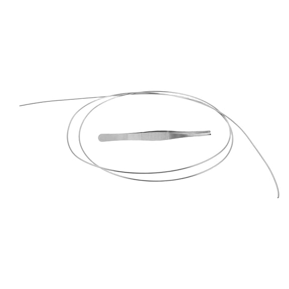 UPGRATOR 1Set Plated Silver Metal ng Wire for Basketball Net Threading Rope Easy Installation and Replacement