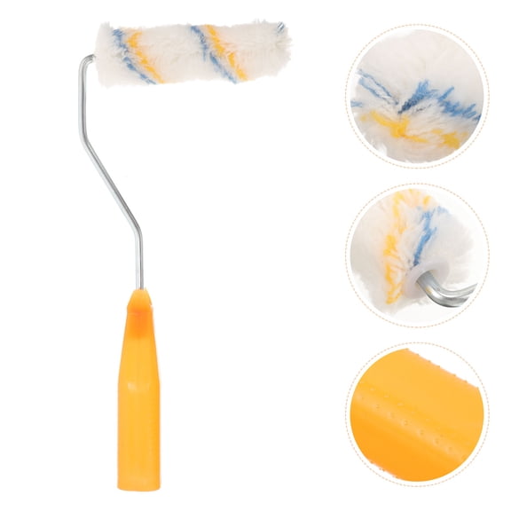 UPGRATOR 1Set Portable Paint Roller Tool with Comfortable Grip for Latex and Oil Based Paints