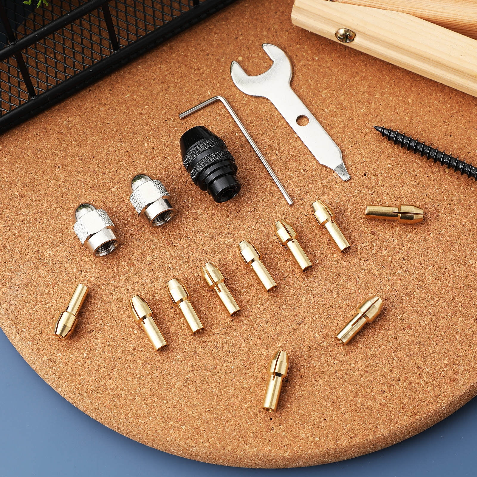 Grinder Multi Adapter UPGRATOR 1Set Copper Die Grinder Chuck Collet Adapter for Twist Drill ...