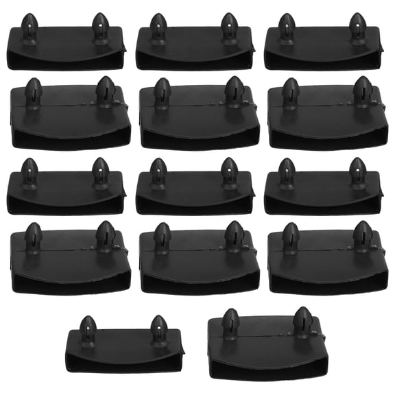UPGRATOR 1Set Plastic Bed Slat End Caps Replacement for Double Bed Sturdy Furniture Accessory