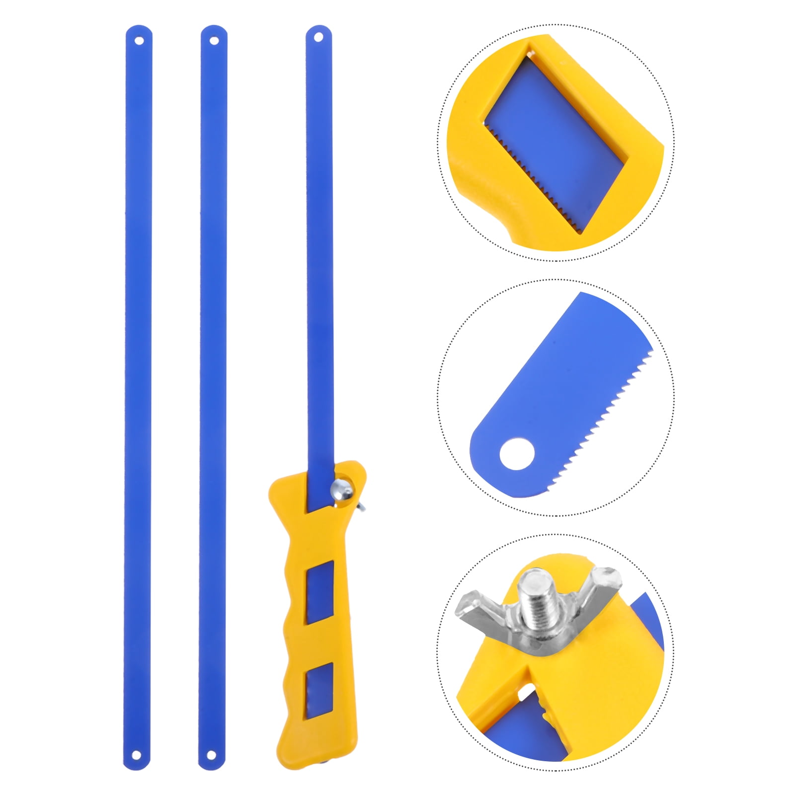 Hacksew UPGRATOR 1Set Portable DIY Hacksaw with Butterfly Shape Design and ...