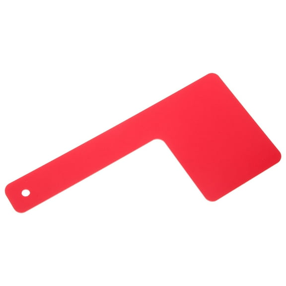 UPGRATOR 1Set Replacement Mailbox Flag Red Acrylic Signal Indicator