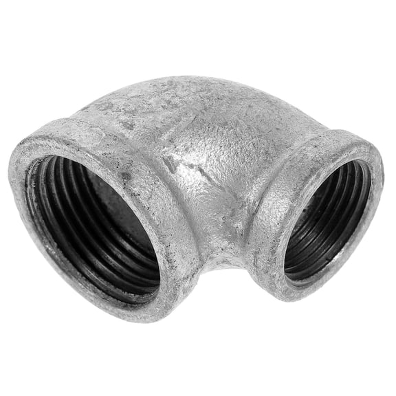 UPGRATOR 1Set Rustic Metal Elbow Fittings Connecting Pipes for DIY Enthusiasts and Handymen 1 Inch To 3 4 Inch