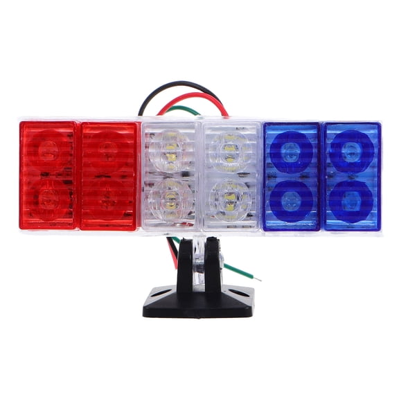 UPGRATOR 1Set Strobe Lights for Car 11.8X1.4X0.6In