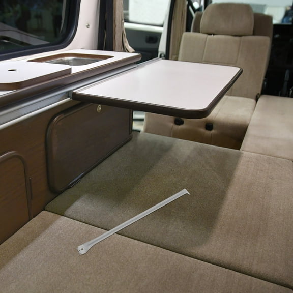 UPGRATOR 1Set Wire Shelving Parts Support Bracket for Rv Interior Kitchens Bathrooms 17.3x1.2x1.1in