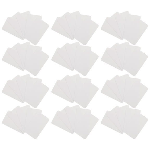 UPGRATOR 200Pcs Pocket Size Blank Flash Cards Double Sided White Cardstock