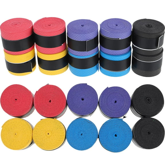 UPGRATOR 20Pcs Assorted Color Non-Slip Drumstick Grip Tape for Electronic Drum Playing