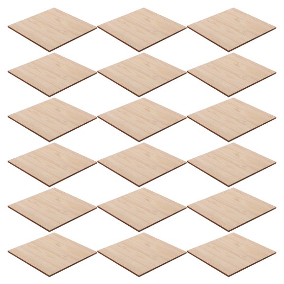 UPGRATOR 20Pcs Bamboo Card Blanks for Printing Featuring Lightweight Design and Unique Natural Bamboo Texture