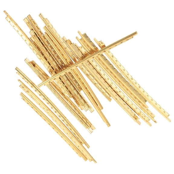 UPGRATOR 20Pcs Brass Fret Wires for Guitar Fingerboard Enhancing Sound and Durability Assorted Color