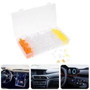 UPGRATOR 270-Piece Assorted Color Car Dashboard Retainer Clips for Center Console Trim Replacement and Repair