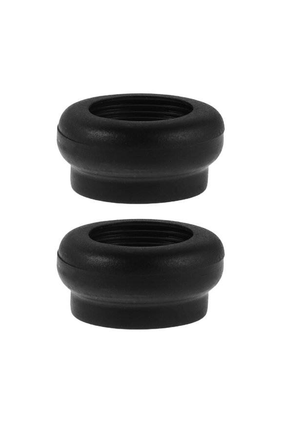 2Pcs Golf Club Trainer Rings Black Easy Install Grip Rings for Swing Training