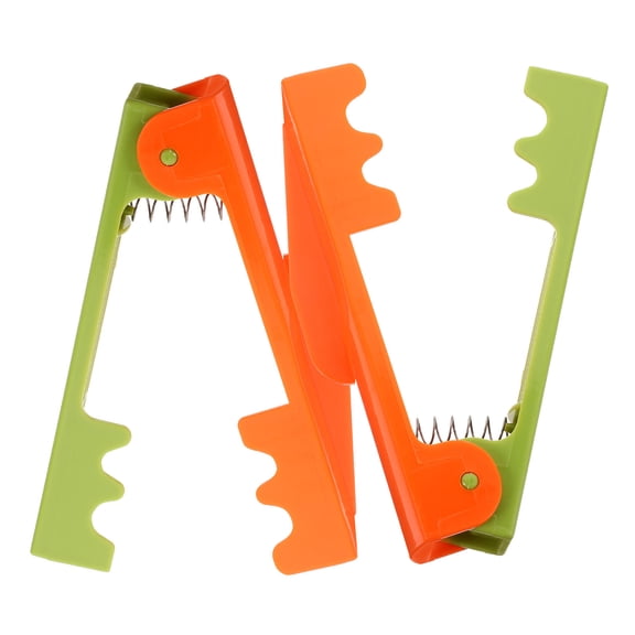UPGRATOR 2Pcs Orange and Green Plastic Pliers for Gardeners Gardening